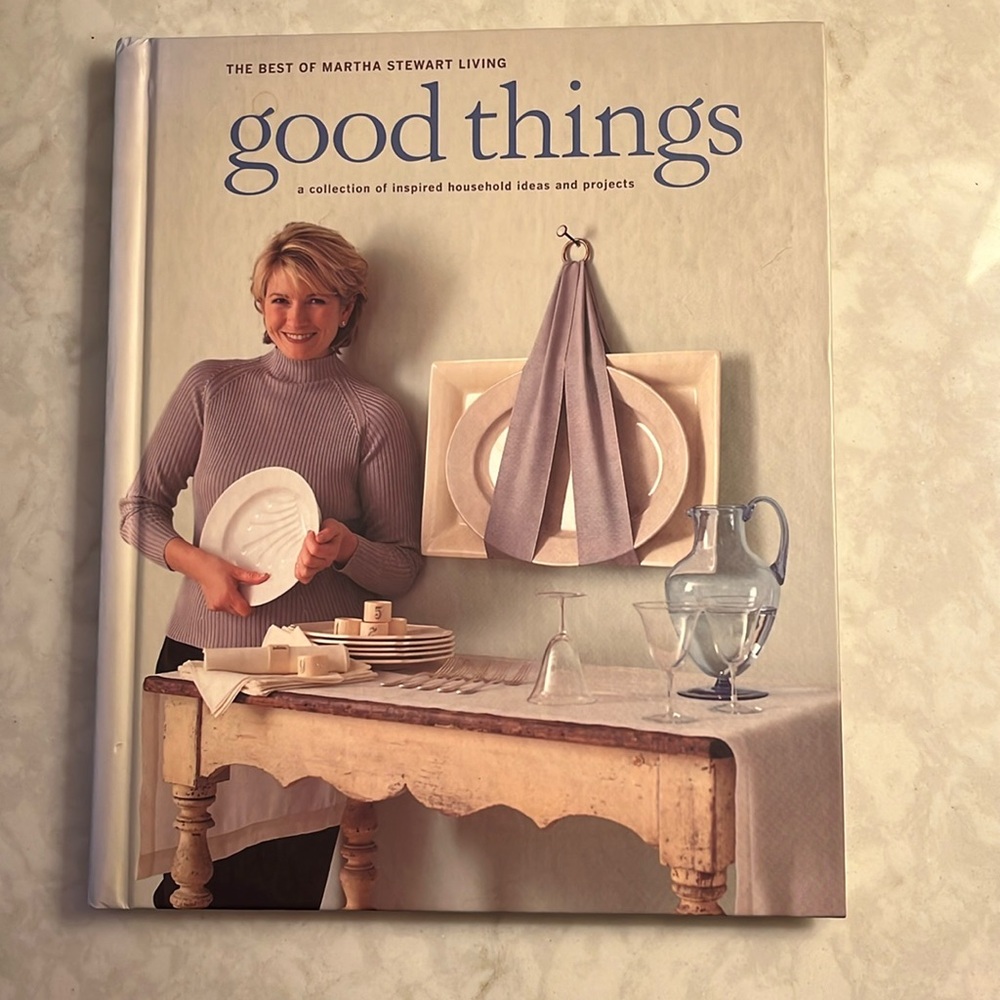 Martha Stewart Living Good Things Book. The Best of Martha Stewart Living 141 pg